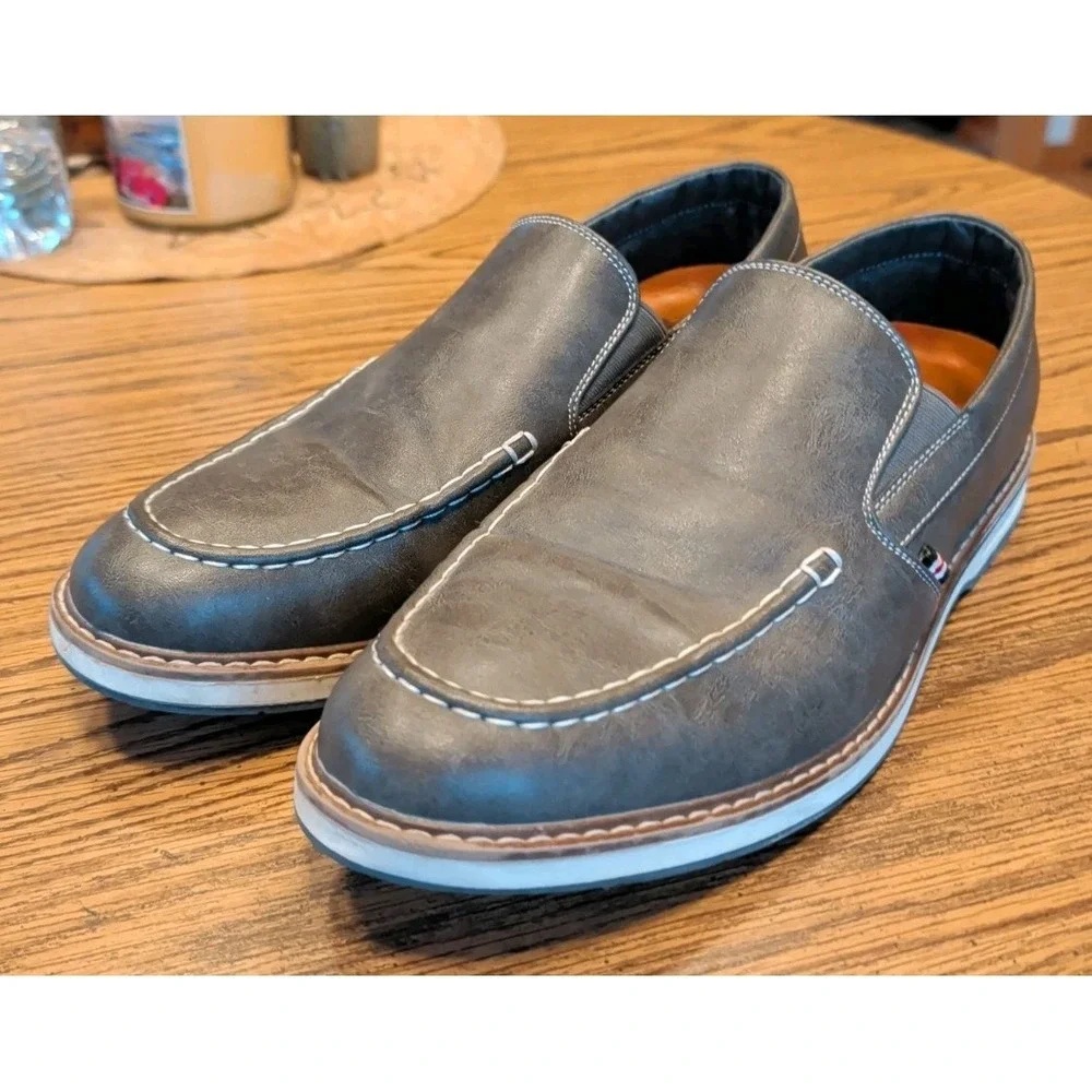 Men's Cole Haan Vance Co. Gray Slip On Loafers